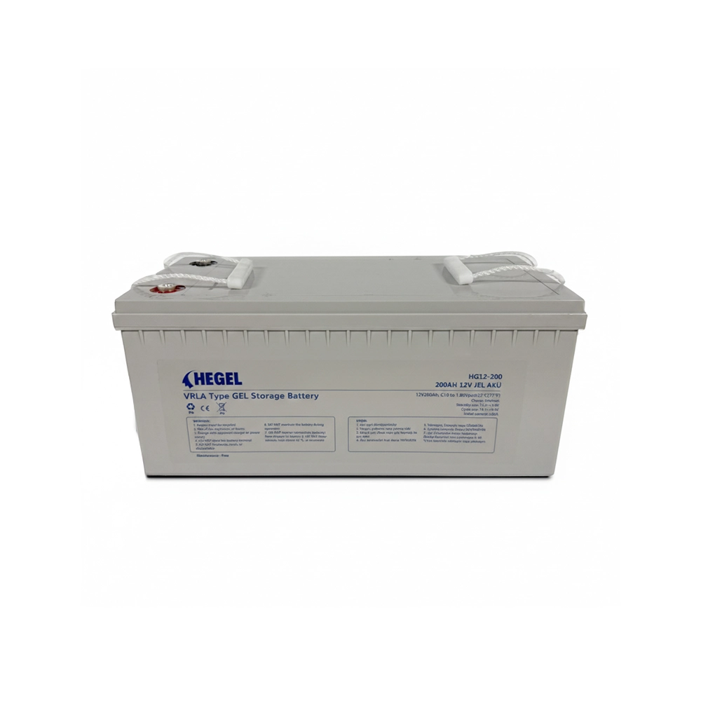 HEGEL 12V 200 Ah Jel Akü 12v