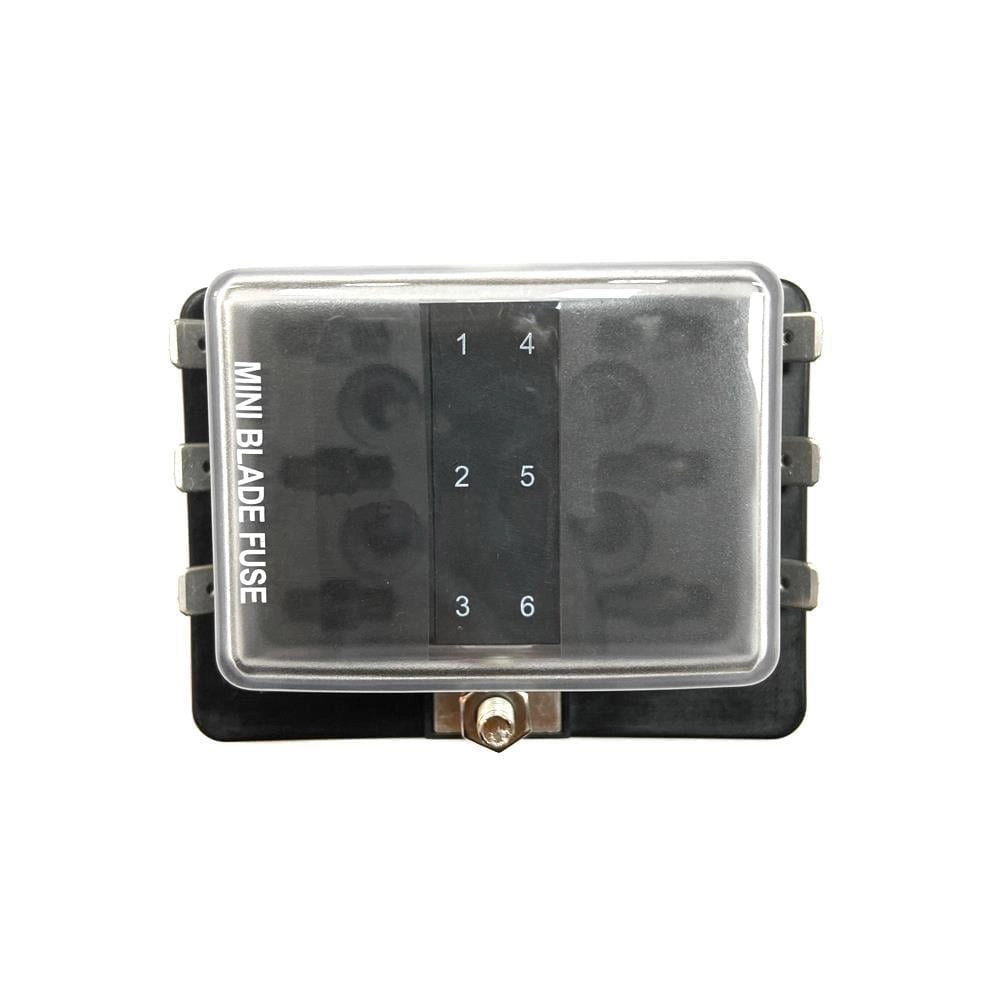 AES DC Baralı Sigorta Kutusu 6’lı 12v/24v