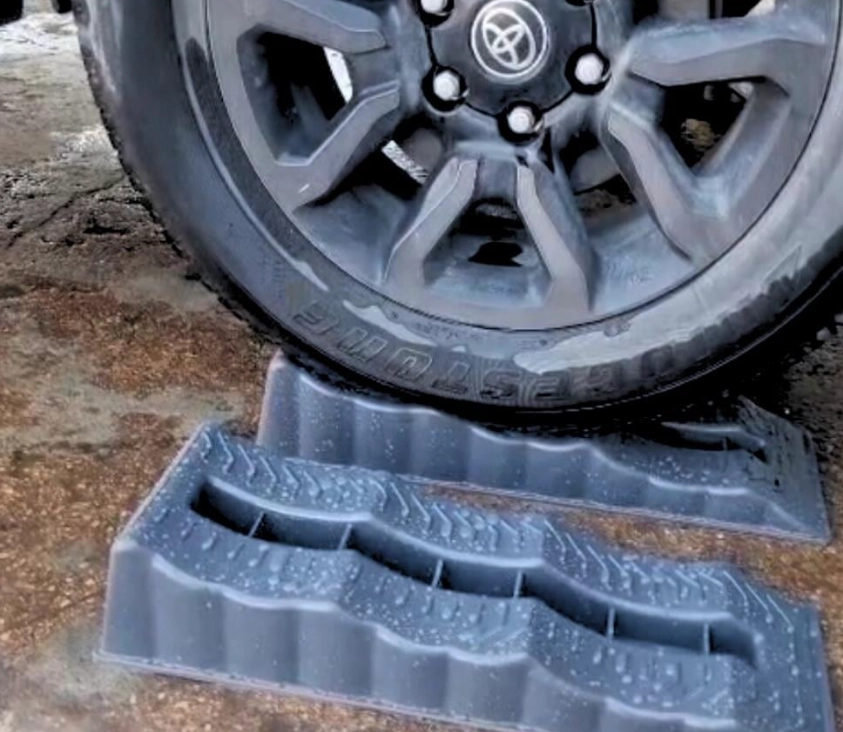 Römork Ve Karavan Seviye Denge Takozu 2’li Set - Antrasit