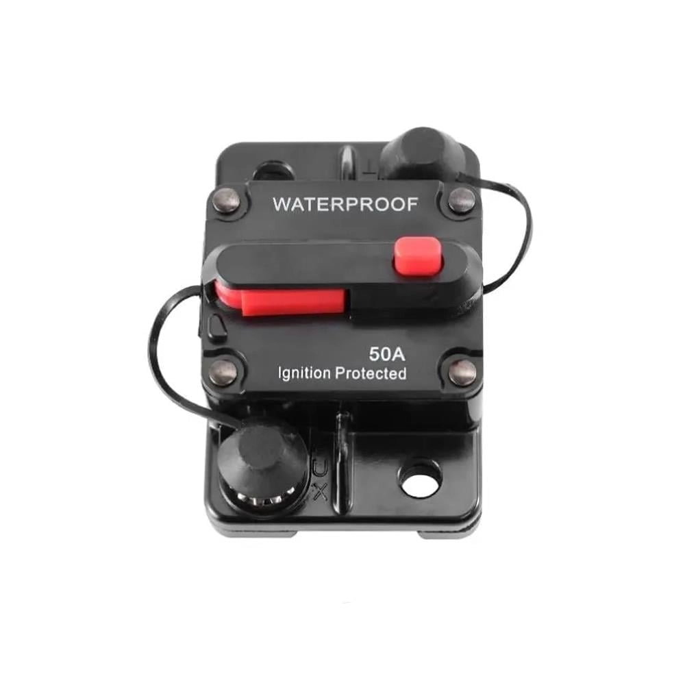 Otomatik Devre Kesici Sigorta 50ah Waterproof - 12v/24v