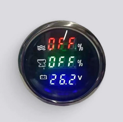 Dijital Seviye Göstergesi 3’lü Set Temiz Su - Gri Su - Voltaj 12v/24v