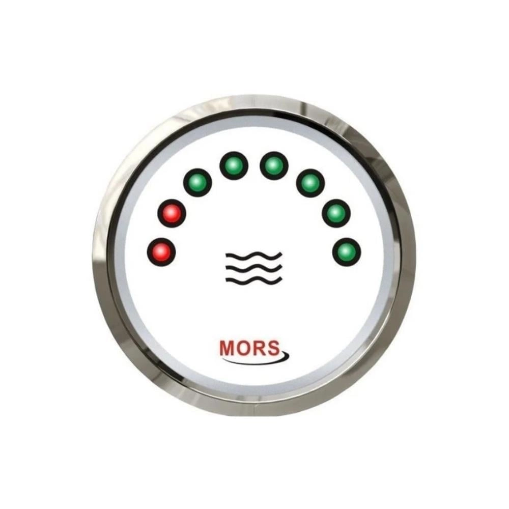 MORS Dijital Temiz Su Seviye Göstergesi 12v/24v 0-190 Ohm - Beyaz
