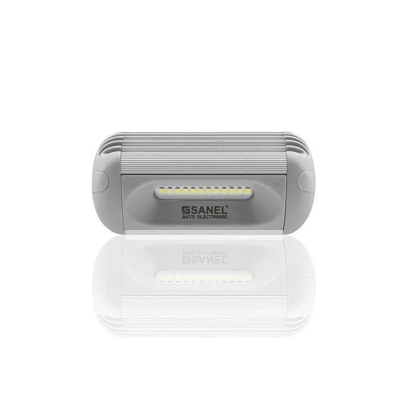 Sanel 10cm Dış Led Aydınlatma 12v Aliminyum