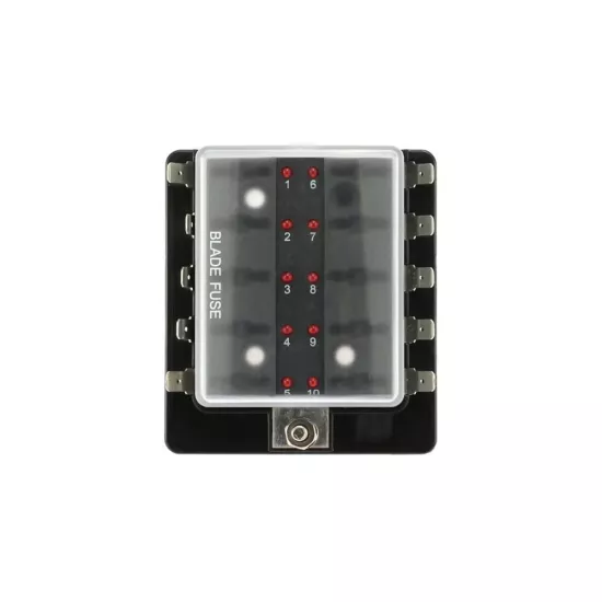 AES DC Baralı Sigorta Kutusu 12v/24v - İkaz Işıklı