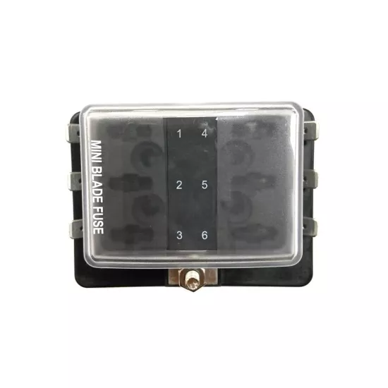 AES DC Baralı Sigorta Kutusu 6’lı 12v/24v