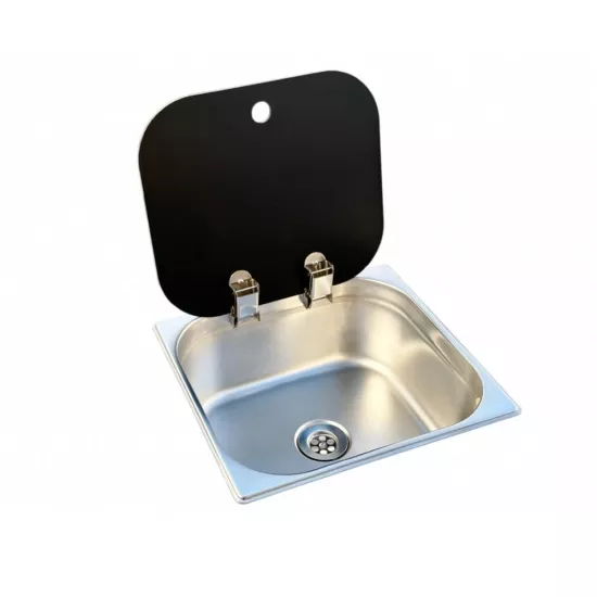 Lamine Kapaklı Evye Lavabo 32,5x35cm