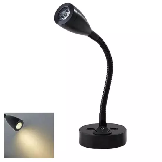 Led Okuma Lambası Günışığı 12v 3w 200lm Siyah