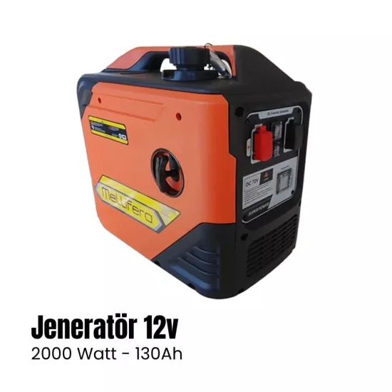 Mellifera DC 12v Jeneratör Ultra Sessiz Benzinli 