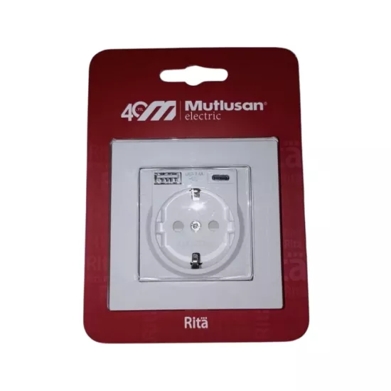 Karavan Priz  Mutlusan USB Type C Karavan USB 