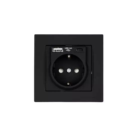 Karavan Priz  Mutlusan USB Type C Karavan USB 
