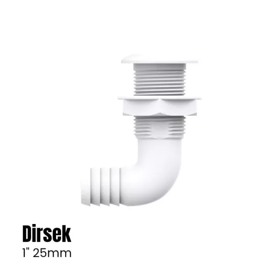 Plastik Sintine Rekor Depo Çıkışı Dirsekli 1’’