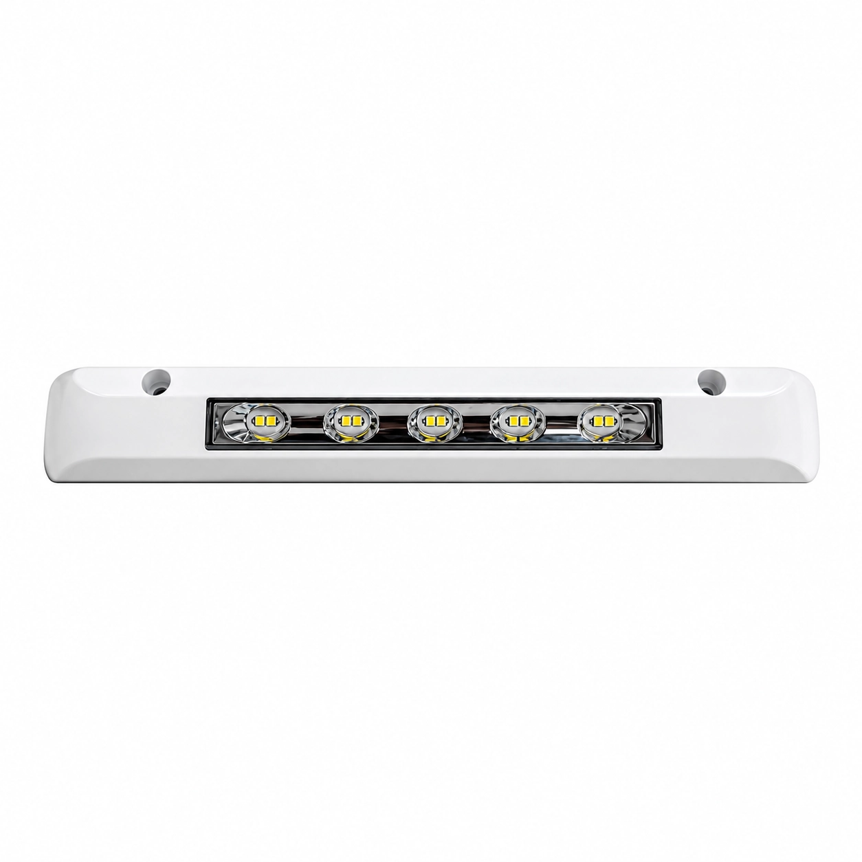 Karavan Dış Led Aydınlatma Açılı Lamba 12v/24v Beyaz Kasa - Beyaz Işık